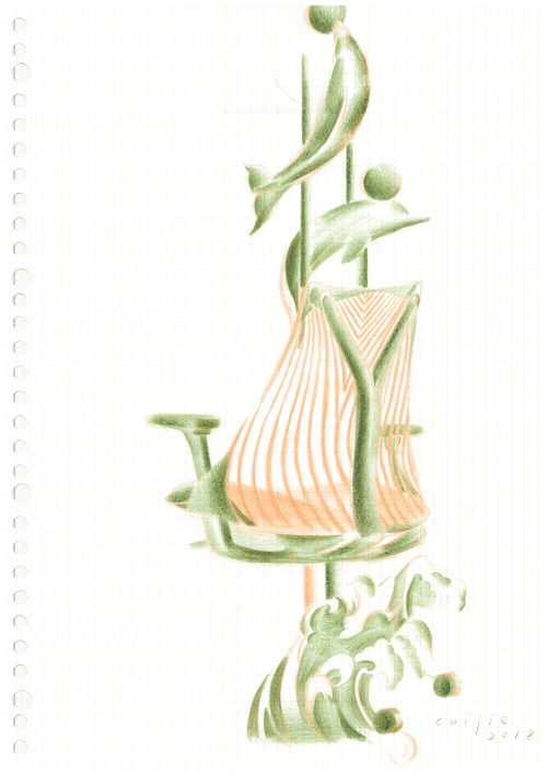 崔洁，无题，2018