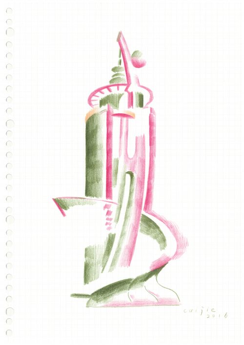 崔洁，无题，2016