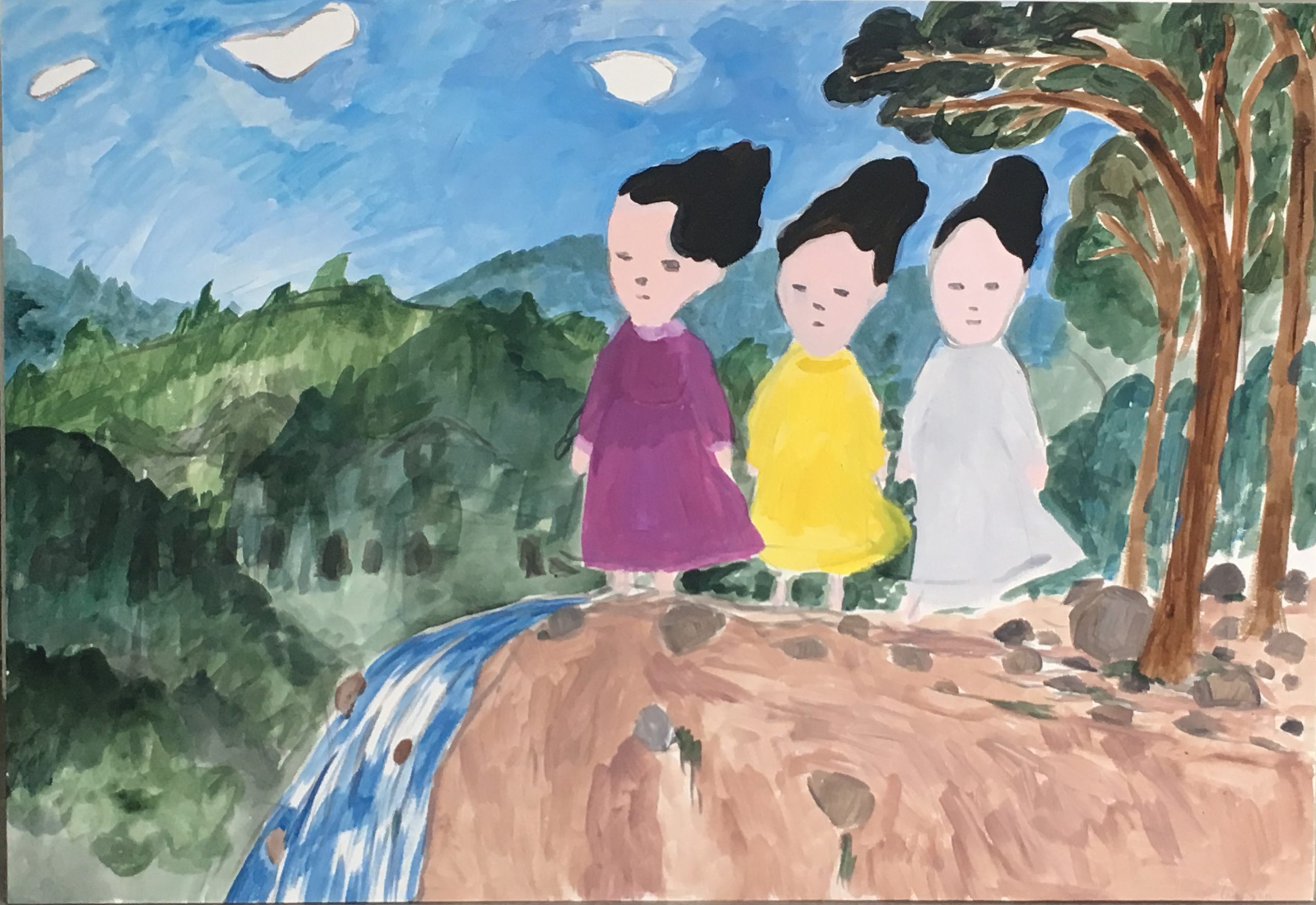 Liu Yin, Mountain top, 2018
