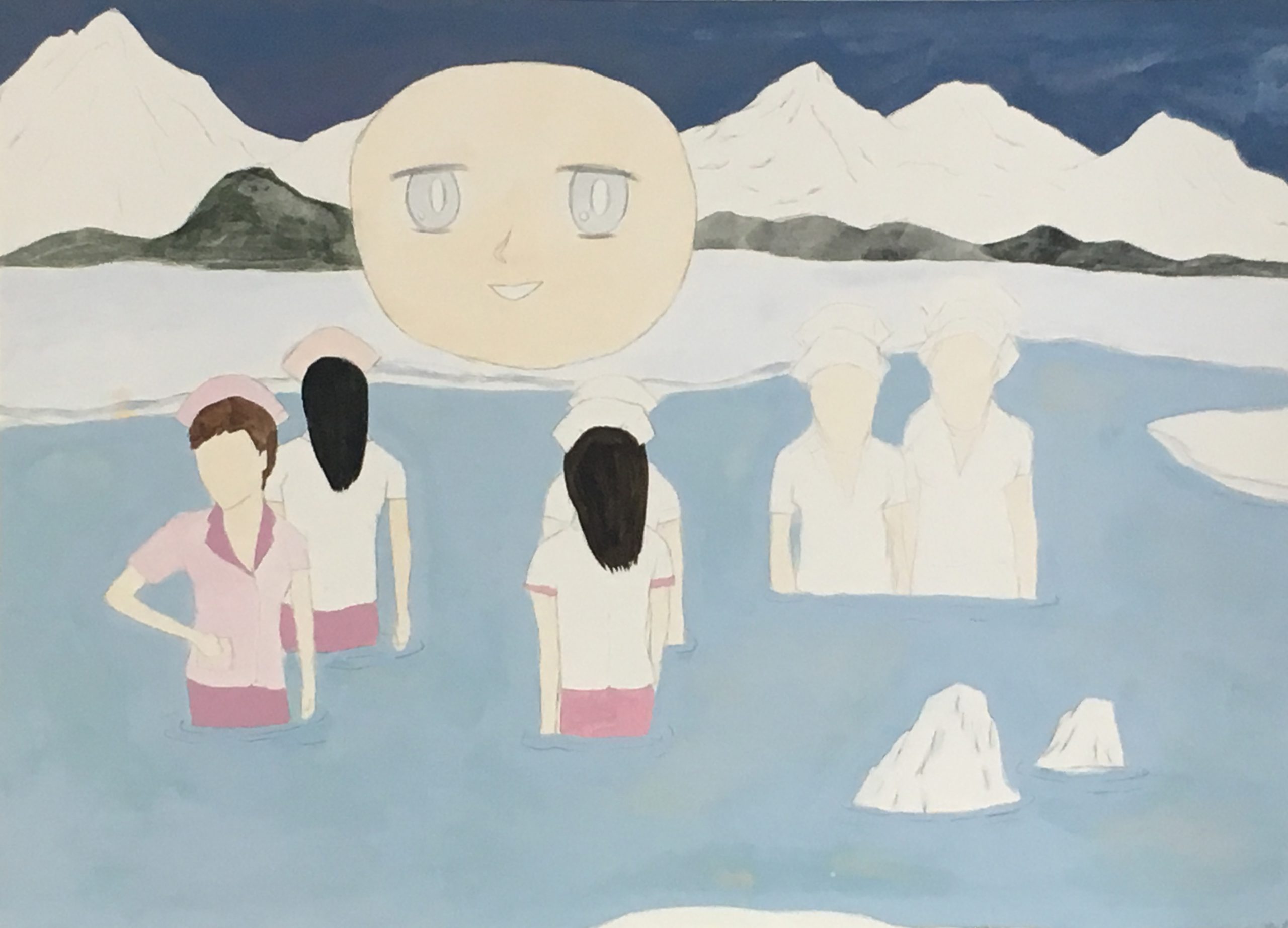 Liu Yin, Lake surface, 2019