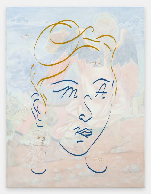 Allison Katz, Akgraph (Tobias + Angel), 2021