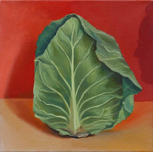 Allison Katz, Cabbage (and Philip), no.22, 2020