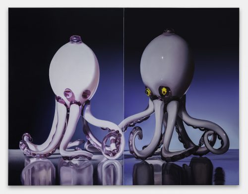 Allison Katz, Milk Glass, 2022