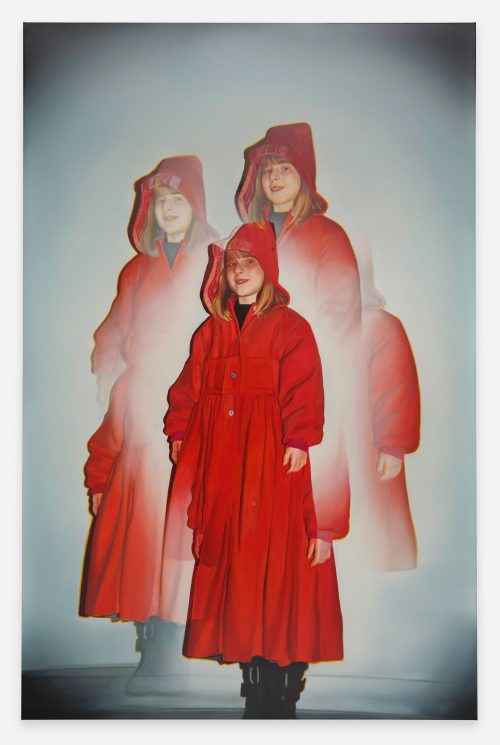Allison Katz, Portrait of the artist as a young girl(s), 2022