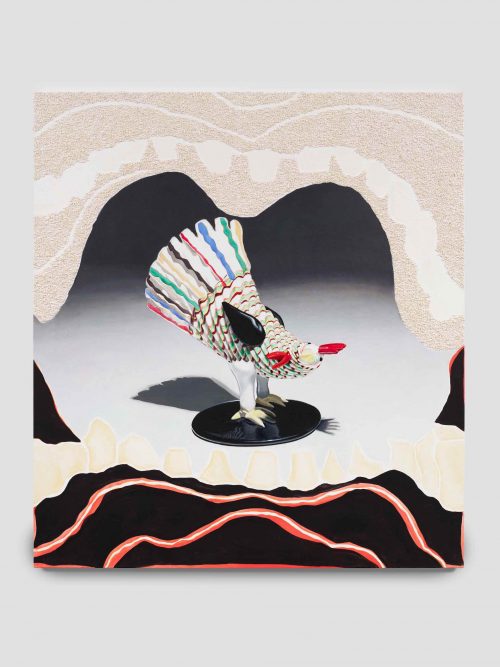 Allison Katz, Stage Cock, 2020