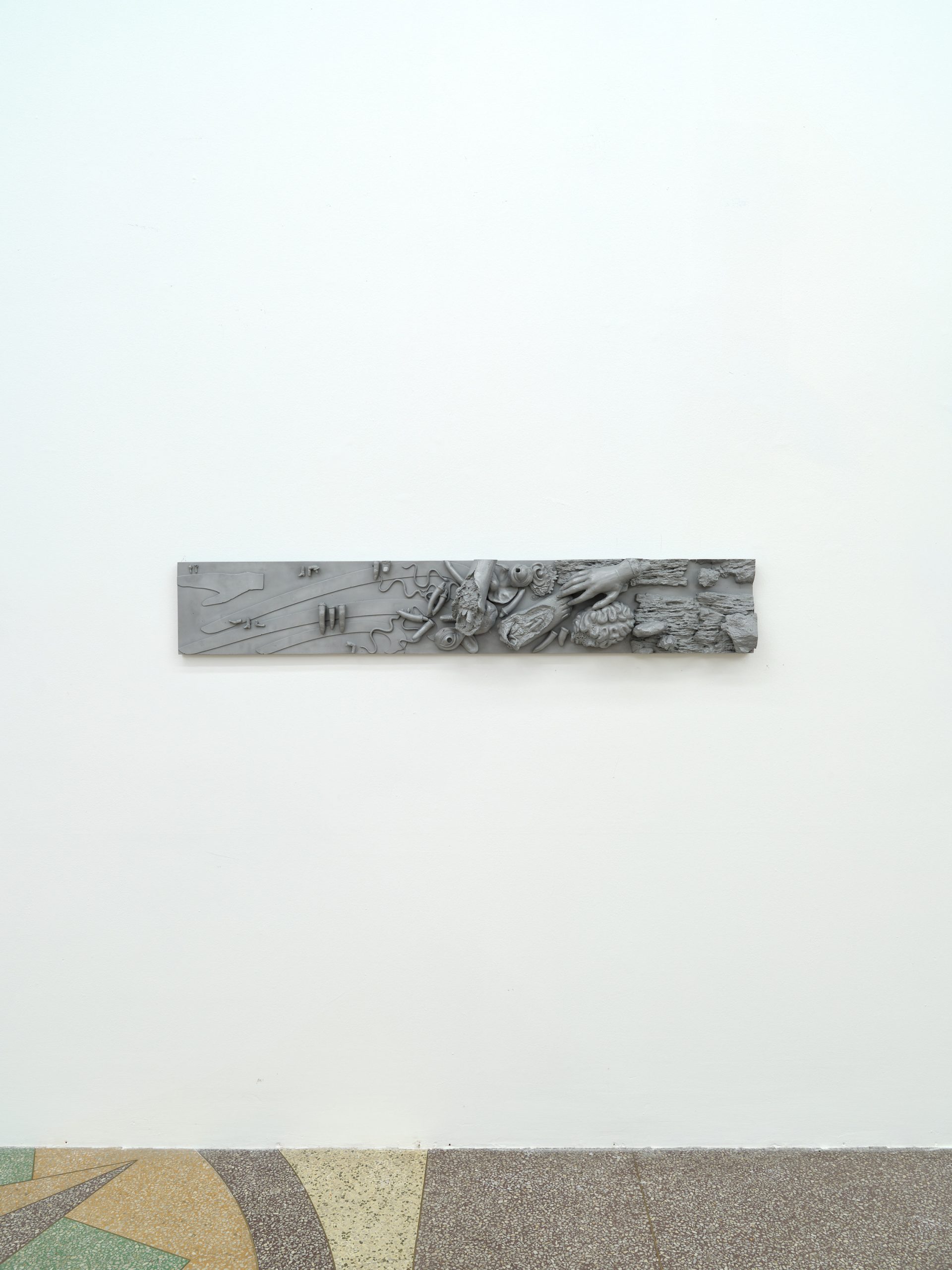 伊莎贝尔·科纳若，Streams II (#5, Aluminum)，2019