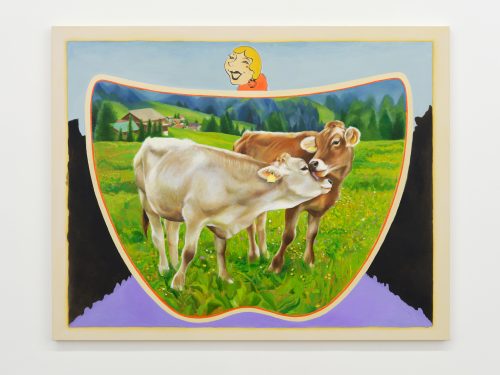 Allison Katz, Milky Way, 2022
