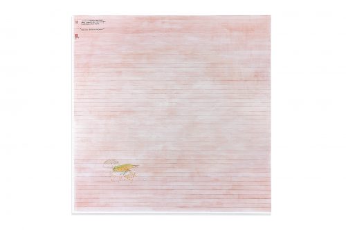 Evelyn Taocheng Wang, Three Stage of a Corn Life and Imitation of Agnes Martin, 2023