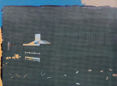 崔洁，听雨亭和湖边亭，2019