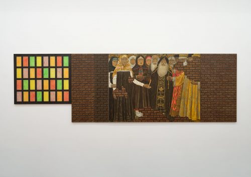 李泳翔，锈色（瞌睡），2025