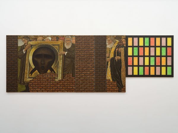李泳翔，锈色（画中有画），2025