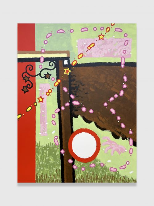 Yu Honglei, Dusk – Locked cheetah pattern, 2025