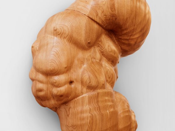Daniel Dewar & Grégory Gicquel, Oak relief with snails and body fragments, 2026