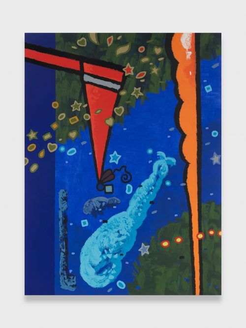 Yu Honglei, Vertical Night – Orange Highway Warrior, 2025