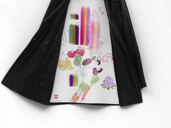 Evelyn Taocheng Wang, Lining Painting of Bolzano Veggie, 2026